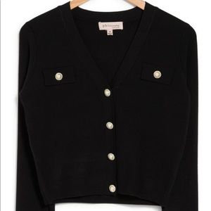 Philosophy v-neck cardigan sweater
